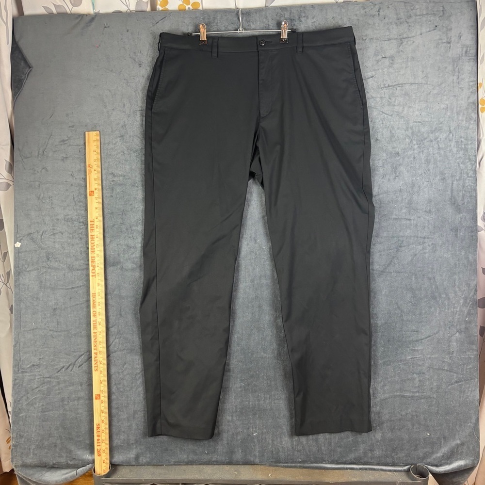 PGA Tour Black Chinos Sleek Modern Design no size/wash tag measures 40” x 30” - Picture 2 of 6